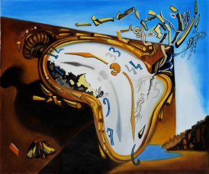 Soft Watch at the Moment of Explosion by Salvador Dali OSA384